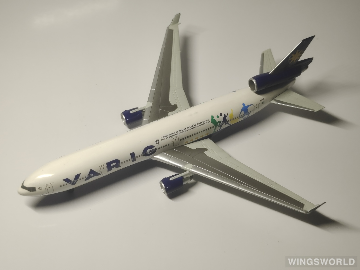 Dragon Models 1:400 55965 VARIG 里约格朗德航空 McDonnell Douglas MD-11 PP-VTI