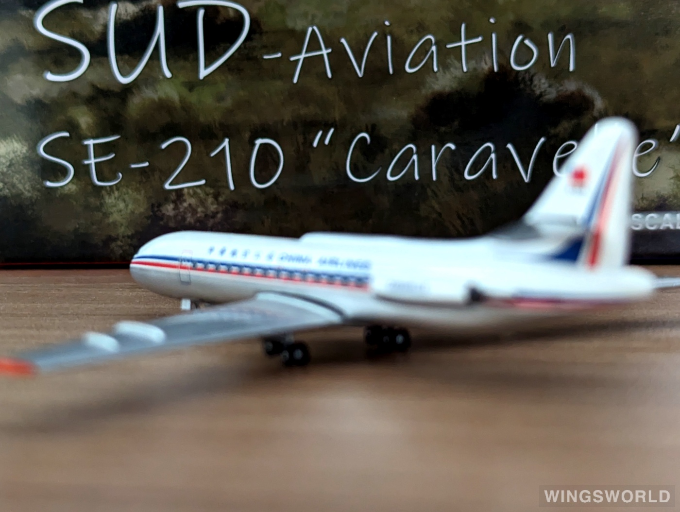 YU MODEL 1:400 YU0009 China Airlines 中华航空 Sud Aviation SE 210 B-1856