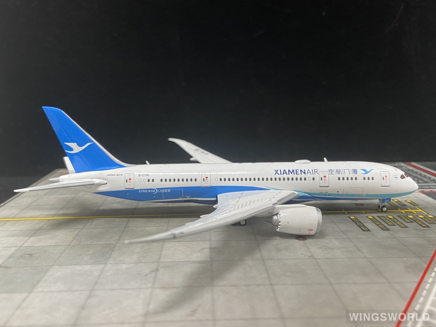 JC Wings 1:400 XX4385 XiamenAir 厦门航空 Boeing 787-8 B-2760