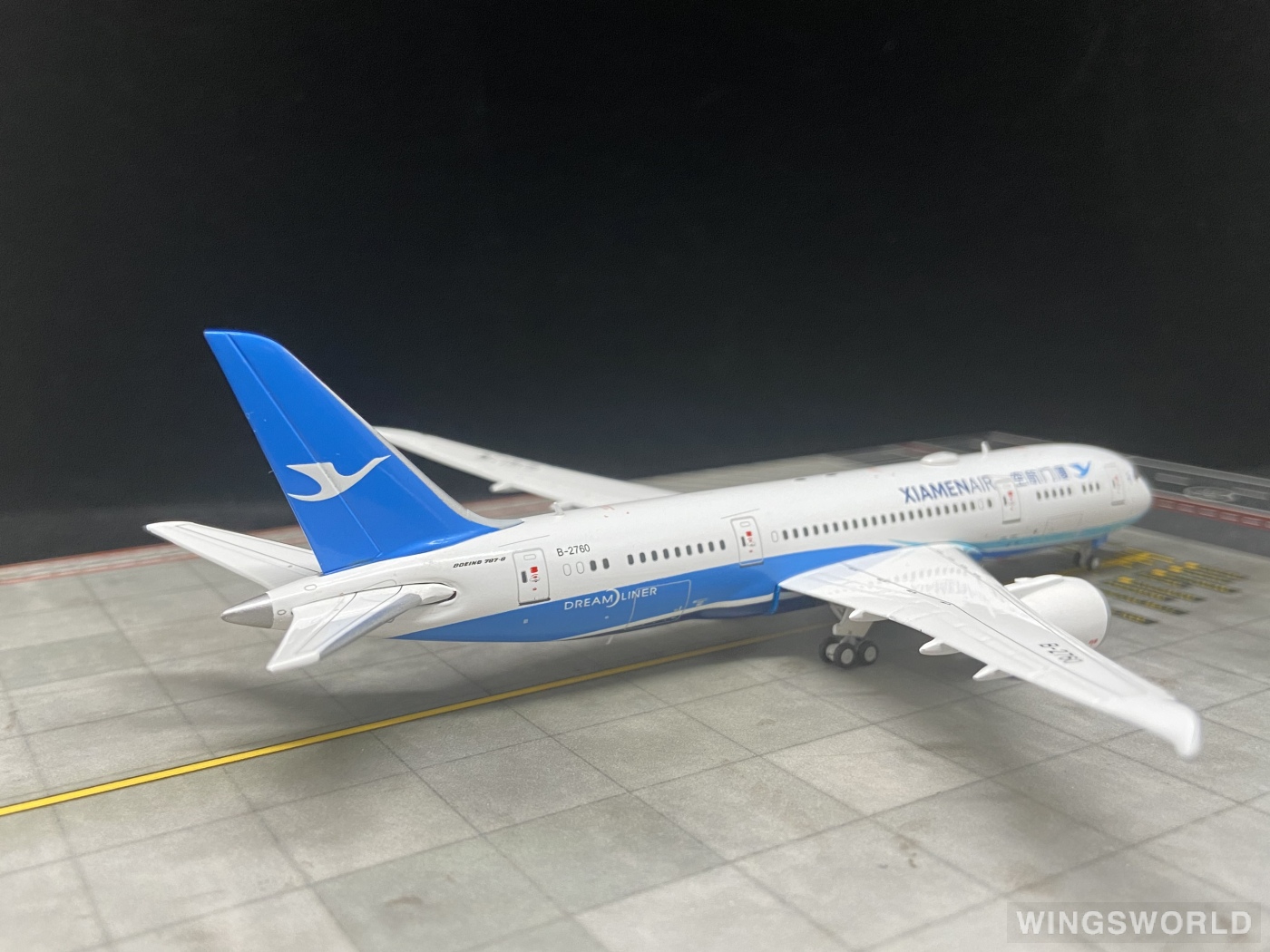 JC Wings 1:400 XX4385 XiamenAir 厦门航空 Boeing 787-8 B-2760