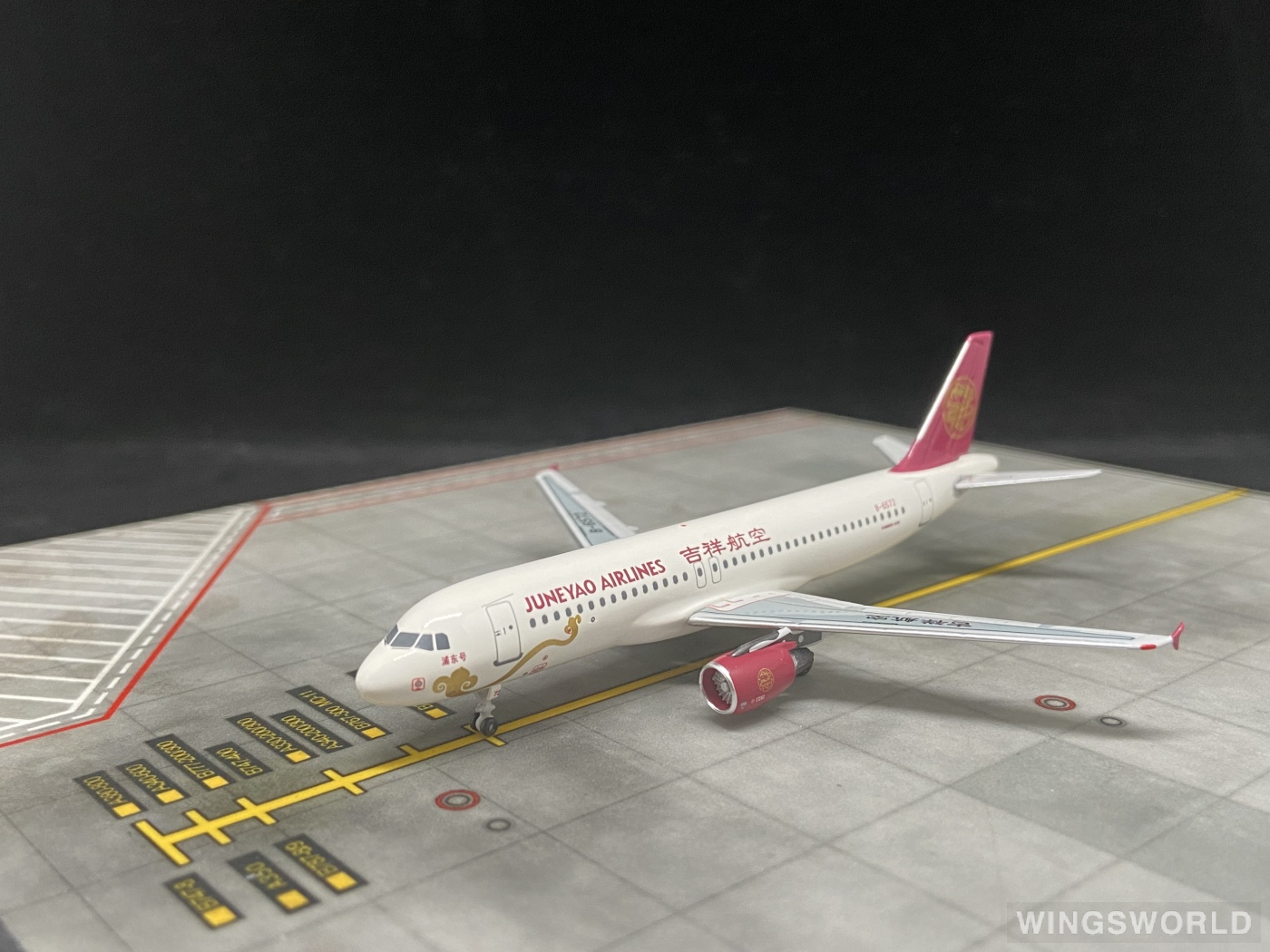 AeroClassics 1:400 ACB6572 Juneyao Airlines 吉祥航空 Airbus A320 B-6572