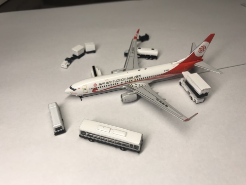 Skywings 1:400 Boeing 737-800 Fuzhou Airlines 福州航空SKY-018 B