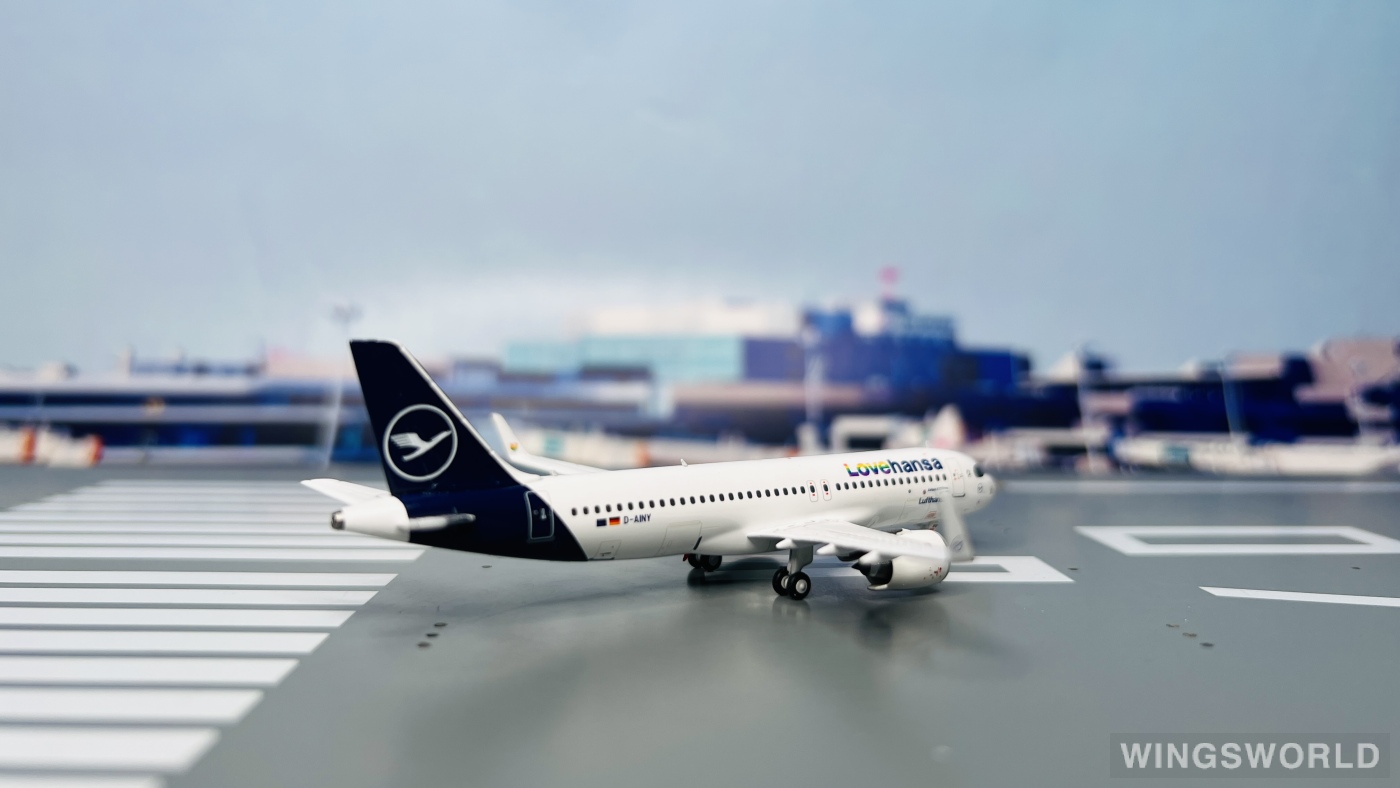 NGmodels 1:400 NG15009 Lufthansa 汉莎航空 Airbus A320neo D-AINY