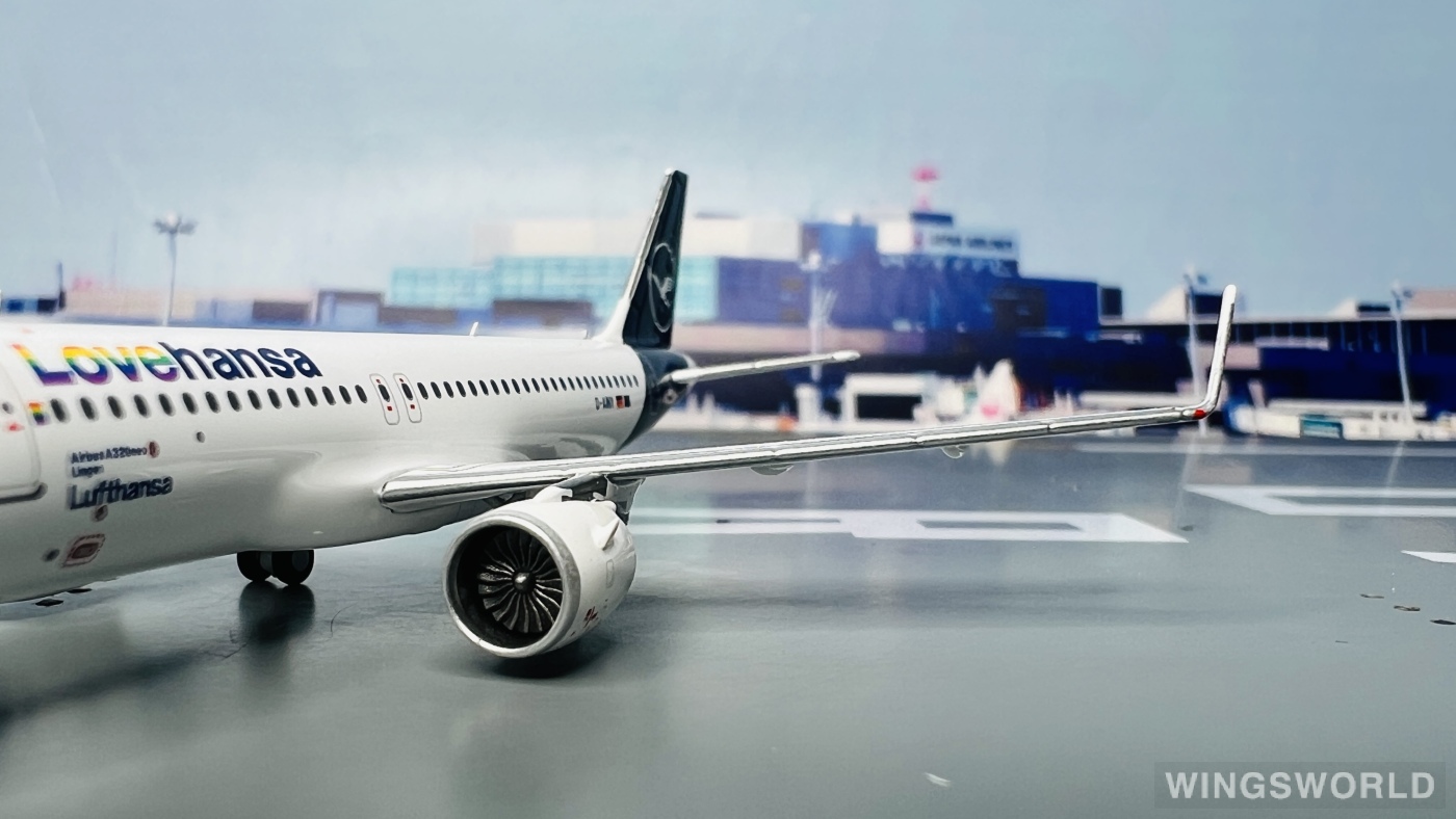 NGmodels 1:400 NG15009 Lufthansa 汉莎航空 Airbus A320neo D-AINY