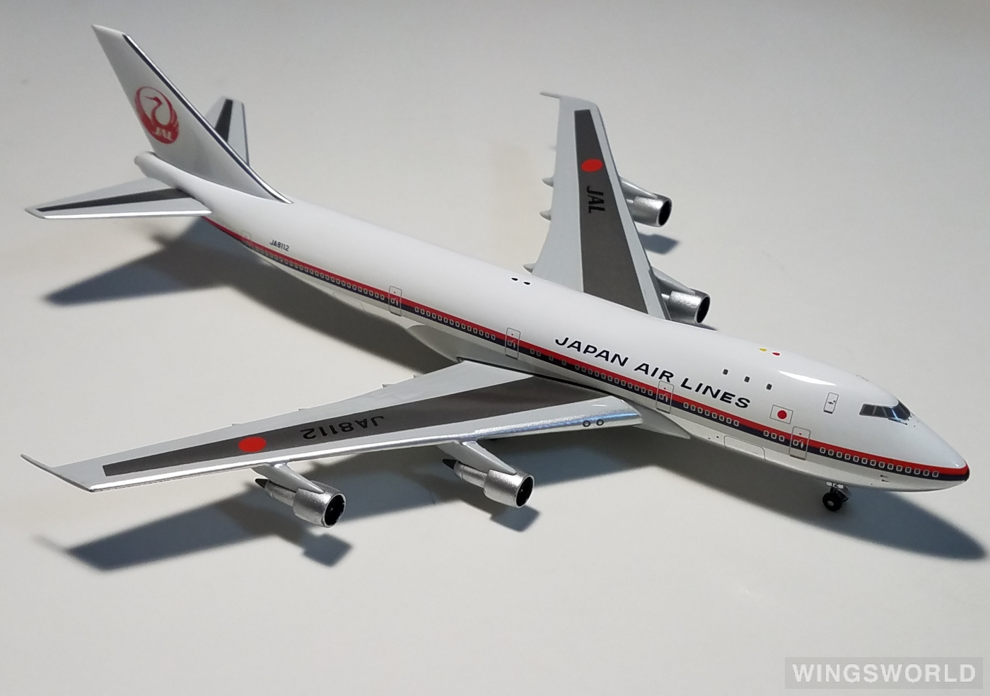 模型・プラモデルBIGBIRD B747-200 JAL 鶴丸