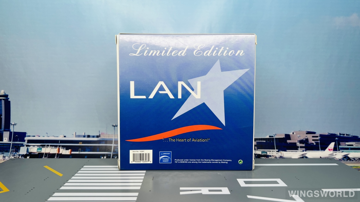 Phoenix 1:400 PH10397 LAN Airlines 智利航空 Boeing 767-300 CC-CWG