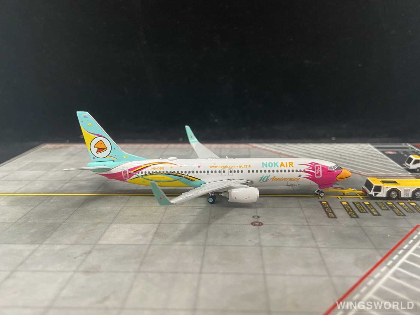 Phoenix 1:400 PH11238 Nok Air 皇雀航空 Boeing 737-800 HS-DBQ