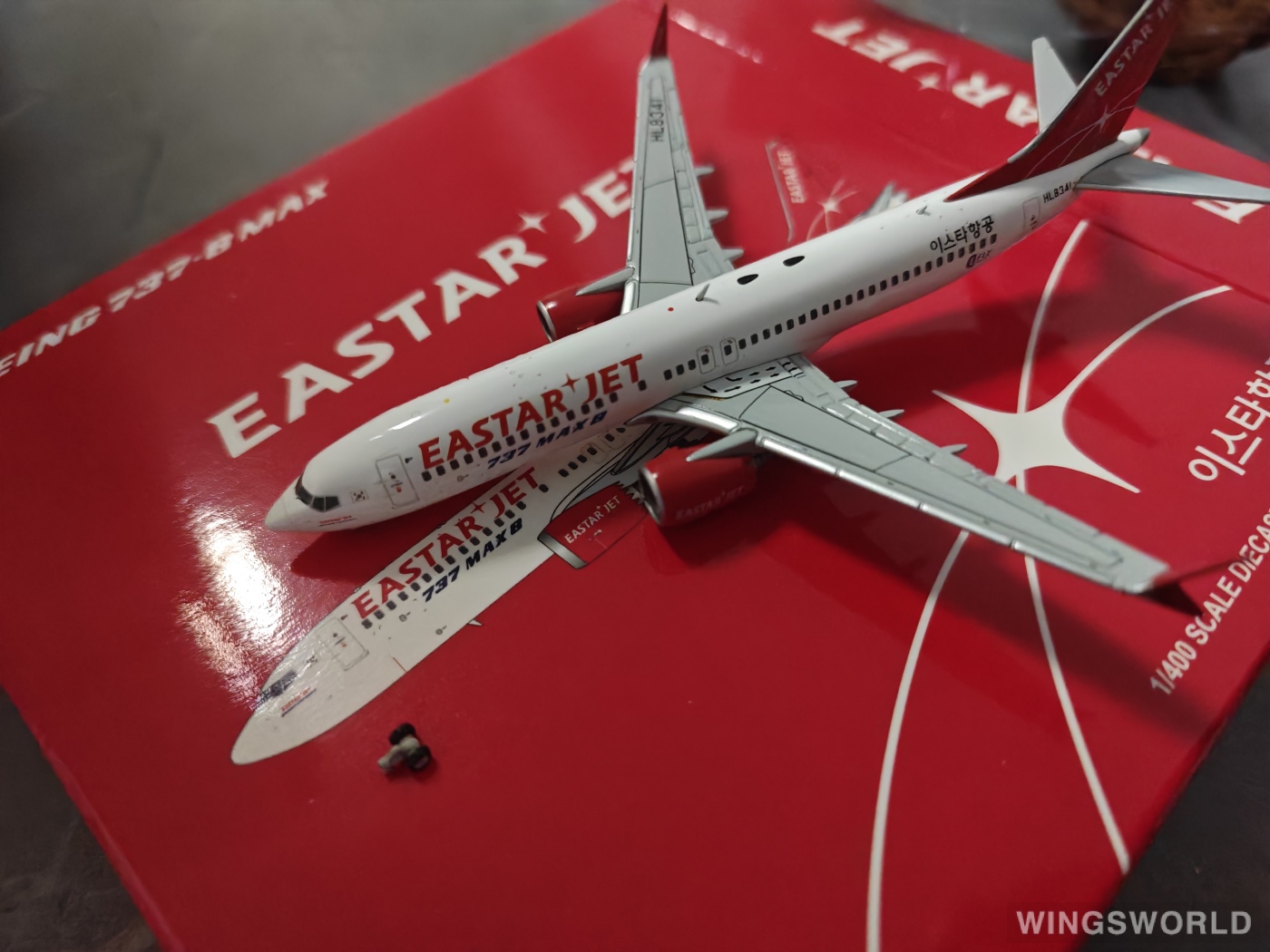 JC Wings 1:400 XX4098 Eastar Jet 易斯达航空 Boeing 737 MAX 8 HL8341