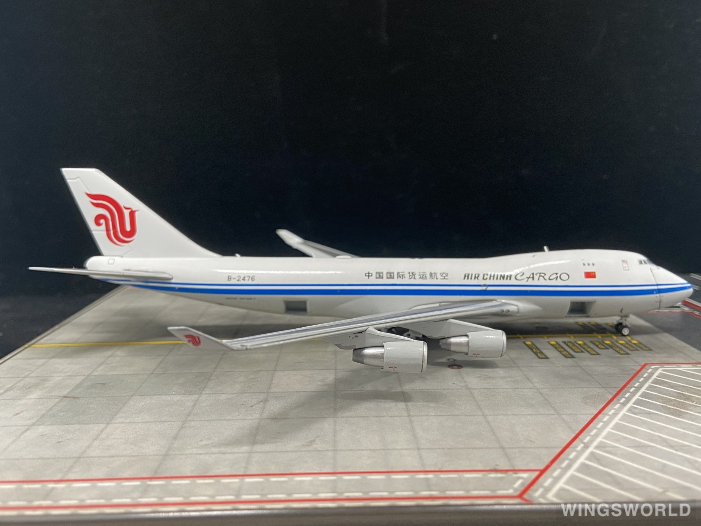 Geminijets 1:400 GJCCA2066 Air China Cargo 中国国际货运航空 Boeing 747-400 B-2476