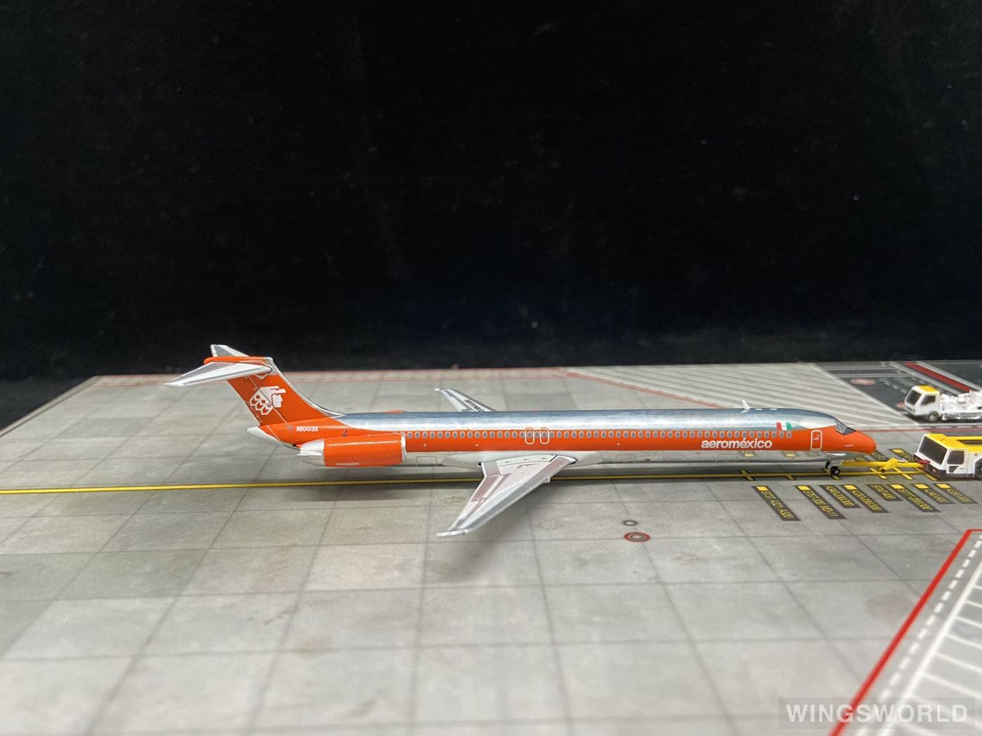 Geminijets 1:400 GJAMX1165 Aeroméxico 墨西哥国际航空 McDonnell Douglas MD-82 N1003X