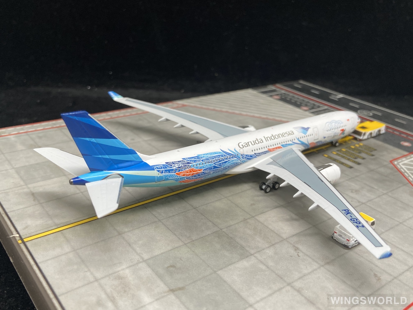 NGmodels 1:400 NG62053 Garuda Indonesia 印度尼西亚鹰航 Airbus A330-300 PK-GPZ