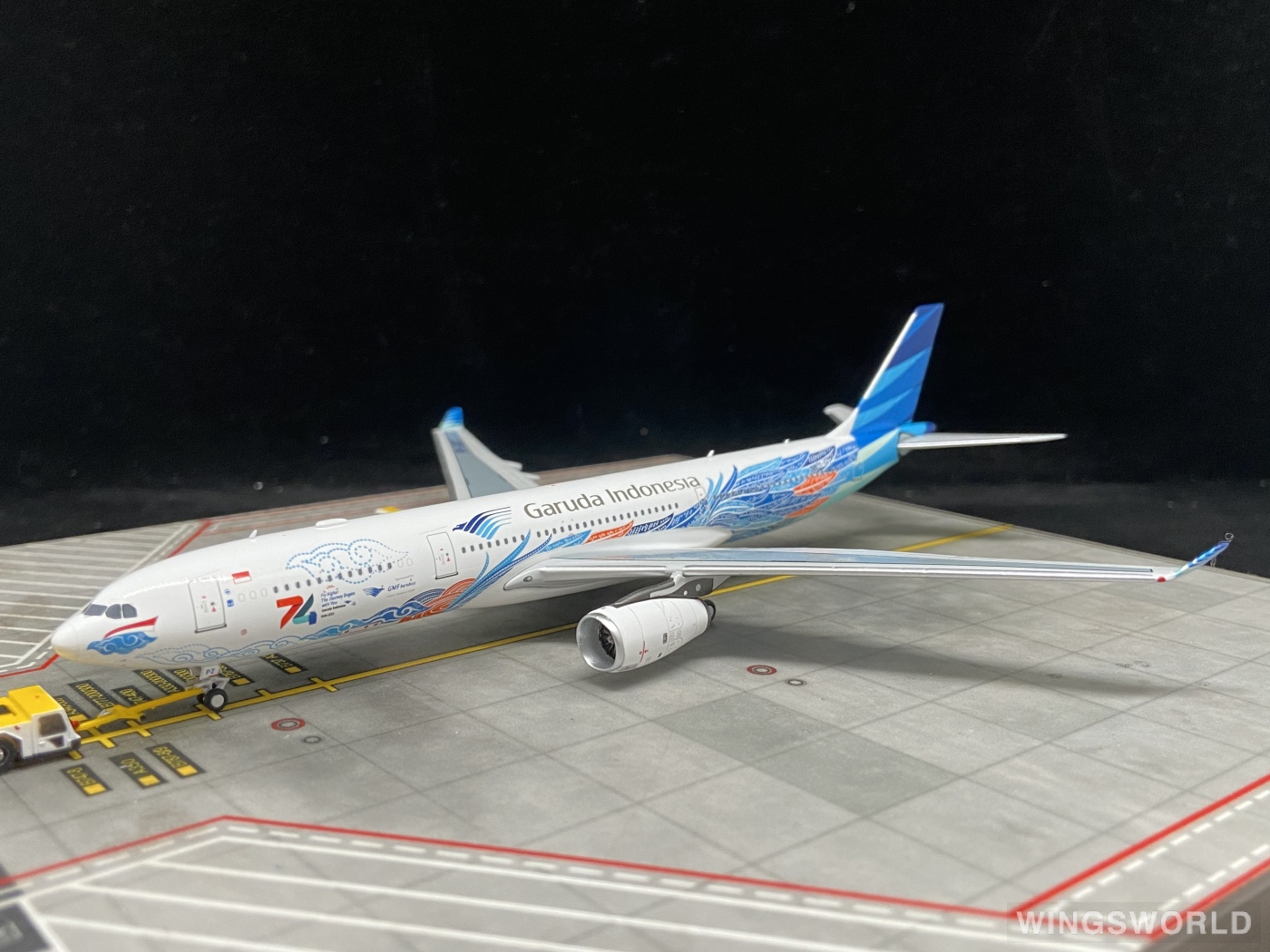 NGmodels 1:400 NG62053 Garuda Indonesia 印度尼西亚鹰航 Airbus A330-300 PK-GPZ