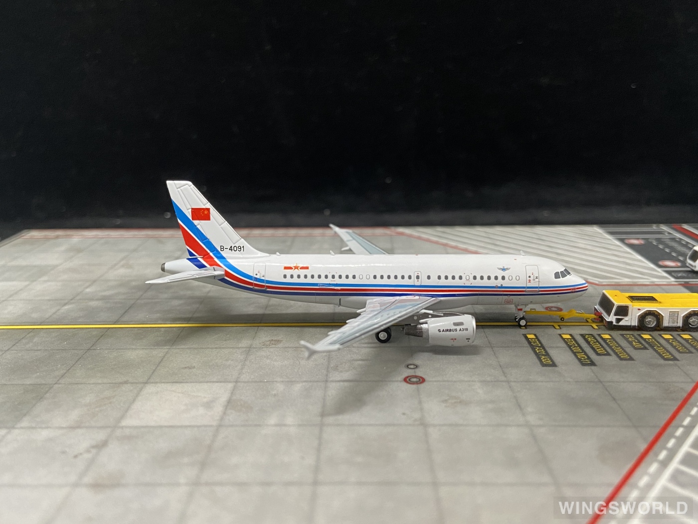 NGmodels 1:400 NG49020 PLAAF 中国空军 Airbus A319 B-4091