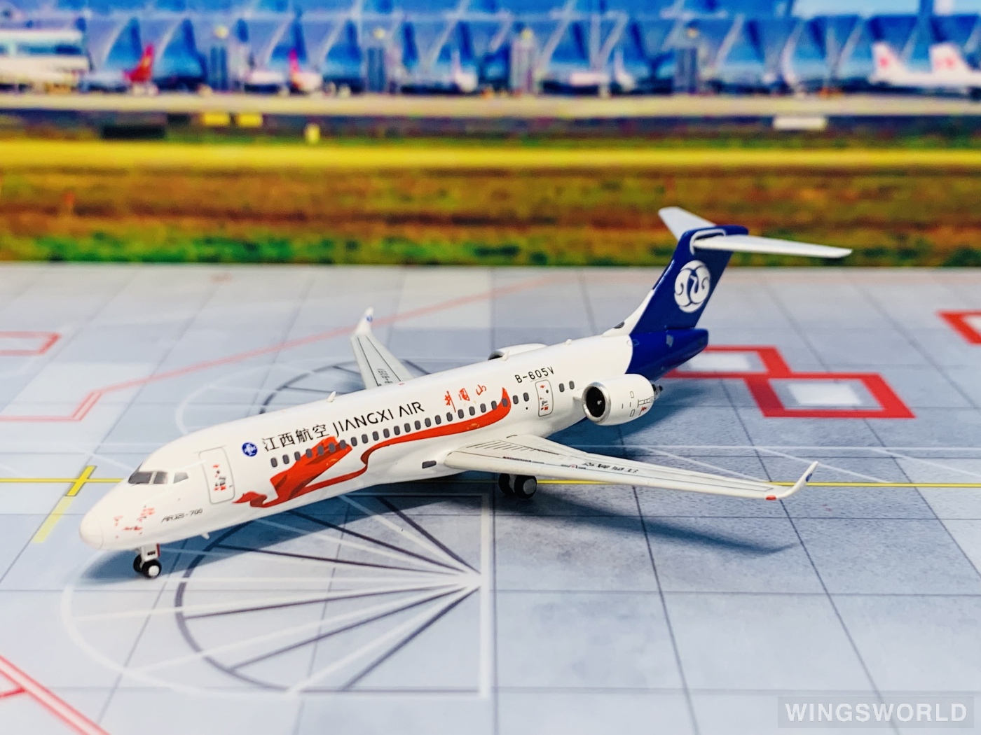 NGmodels 1:400 NG21008 Jiangxi Air 江西航空 Comac ARJ21-700 B-605V