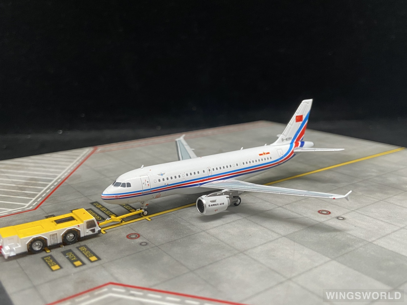 NGmodels 1:400 NG49020 PLAAF 中国空军 Airbus A319 B-4091