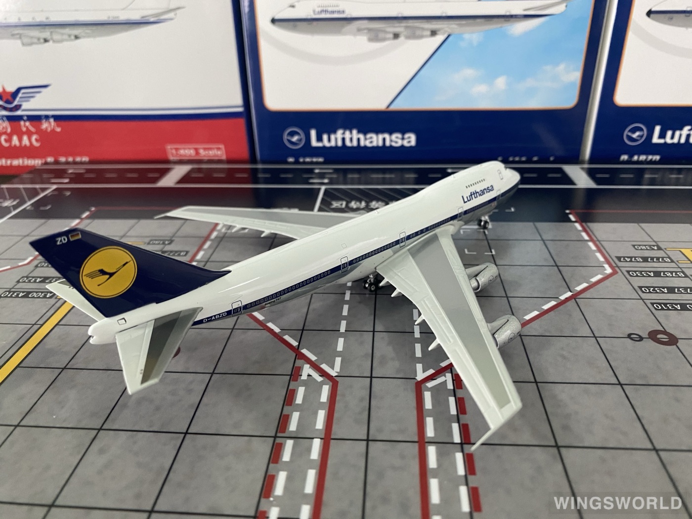 Phoenix 1:400 PH04549 Lufthansa 汉莎航空 Boeing 747-200 D-ABZD