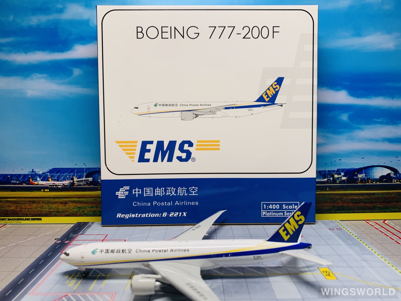 Phoenix 1:400 PH11816 China Postal Airlines 中国邮政航空 Boeing 777-200 B-221X