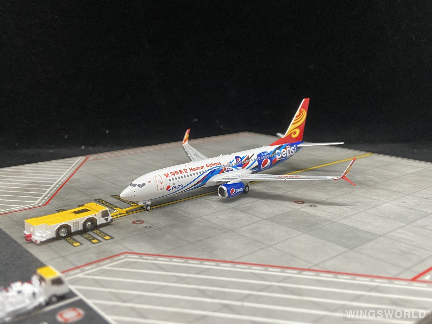 NGmodels 1:400 NG58178 Hainan Airlines 海南航空 Boeing 737-800 B-1501