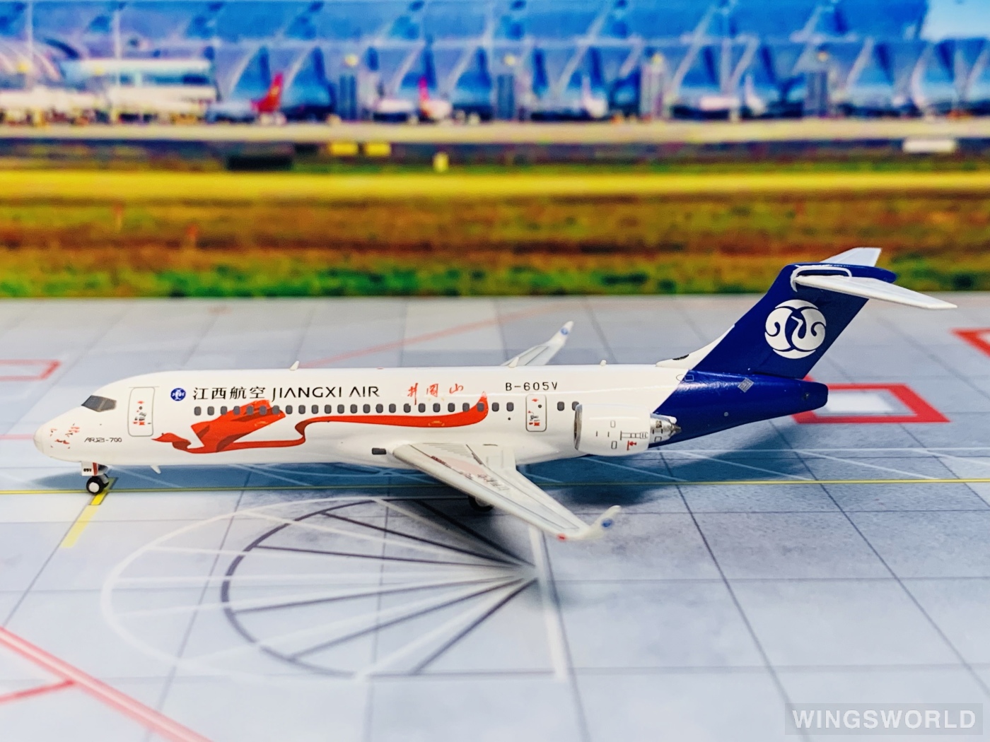 NGmodels 1:400 NG21008 Jiangxi Air 江西航空 Comac ARJ21-700 B-605V