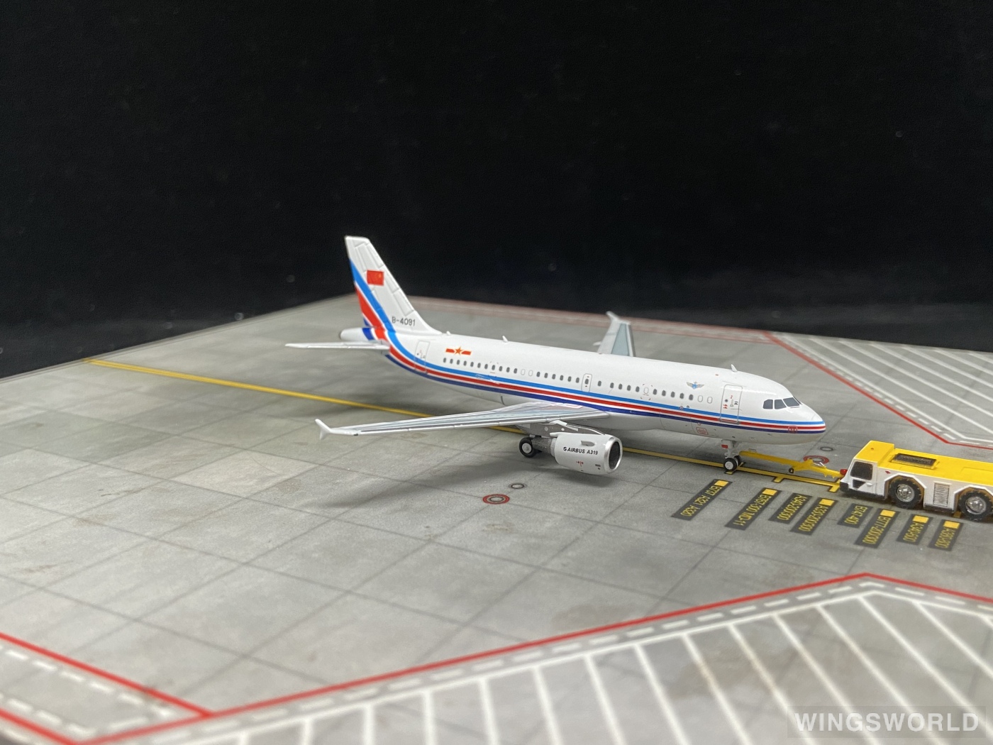 NGmodels 1:400 NG49020 PLAAF 中国空军 Airbus A319 B-4091