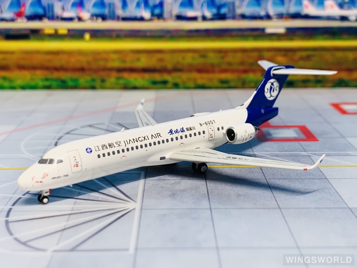 NGmodels 1:400 NG21009 Jiangxi Air 江西航空 Comac ARJ21-700 B-605T