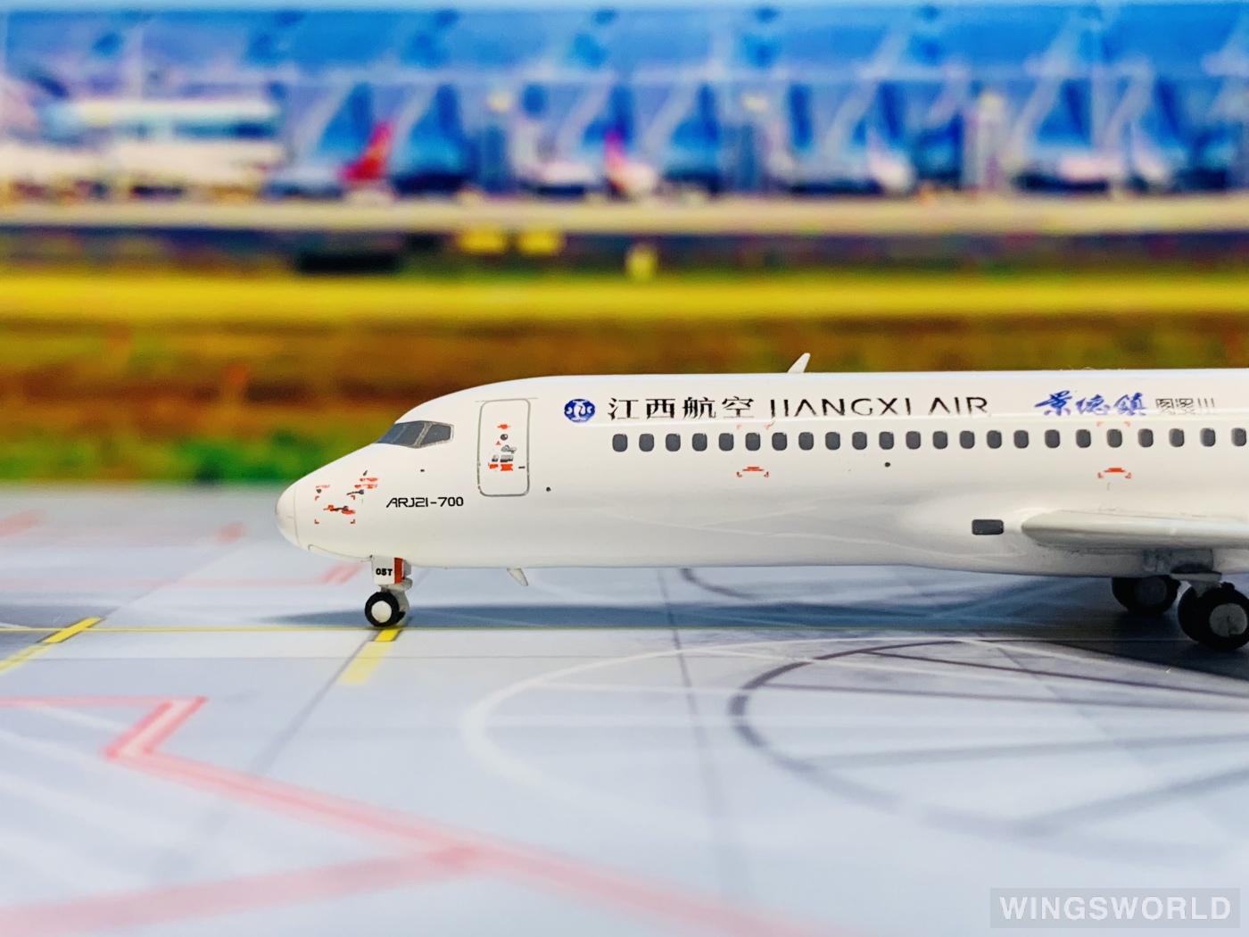 NGmodels 1:400 NG21009 Jiangxi Air 江西航空 Comac ARJ21-700 B-605T