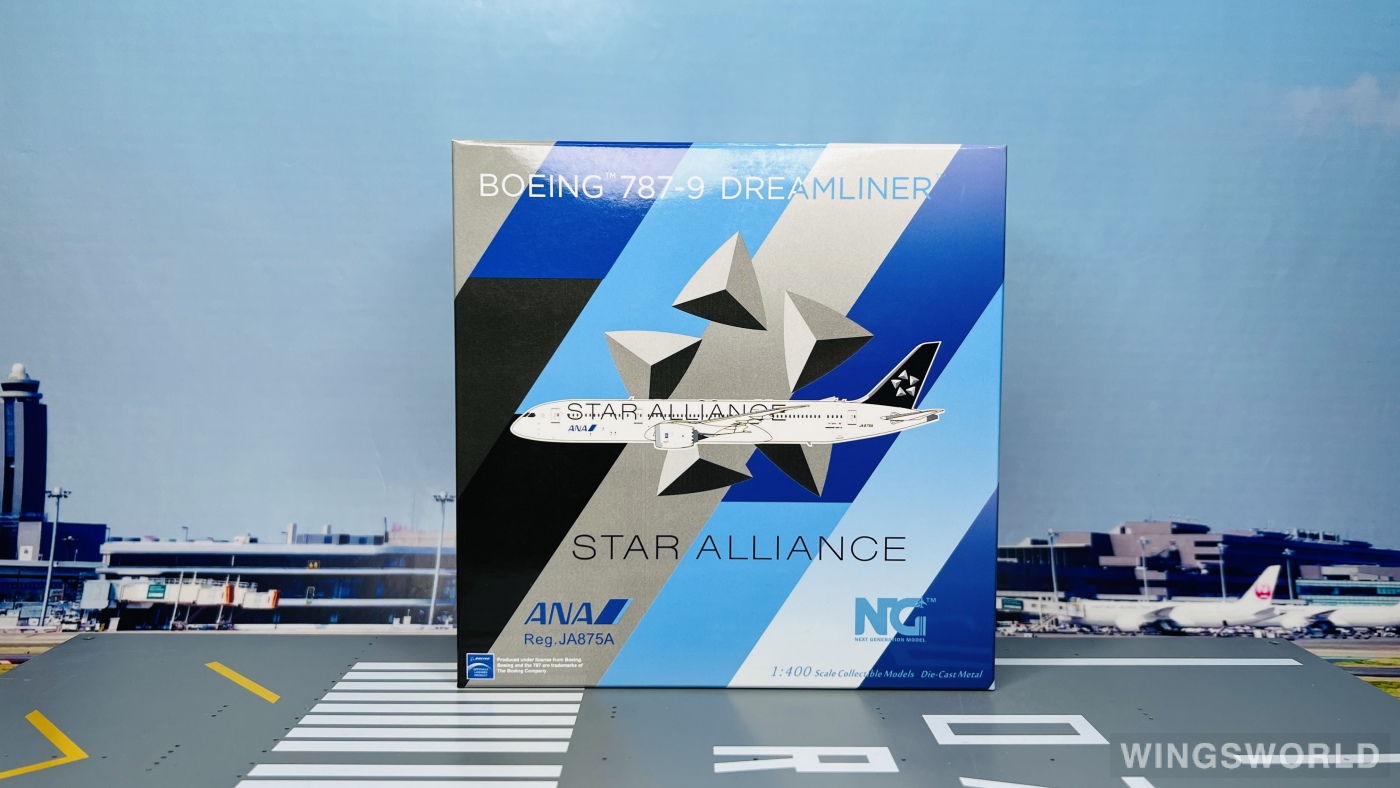 NGmodels 1:400 NG 55112 ANA 全日空 Boeing 787-9 JA875A