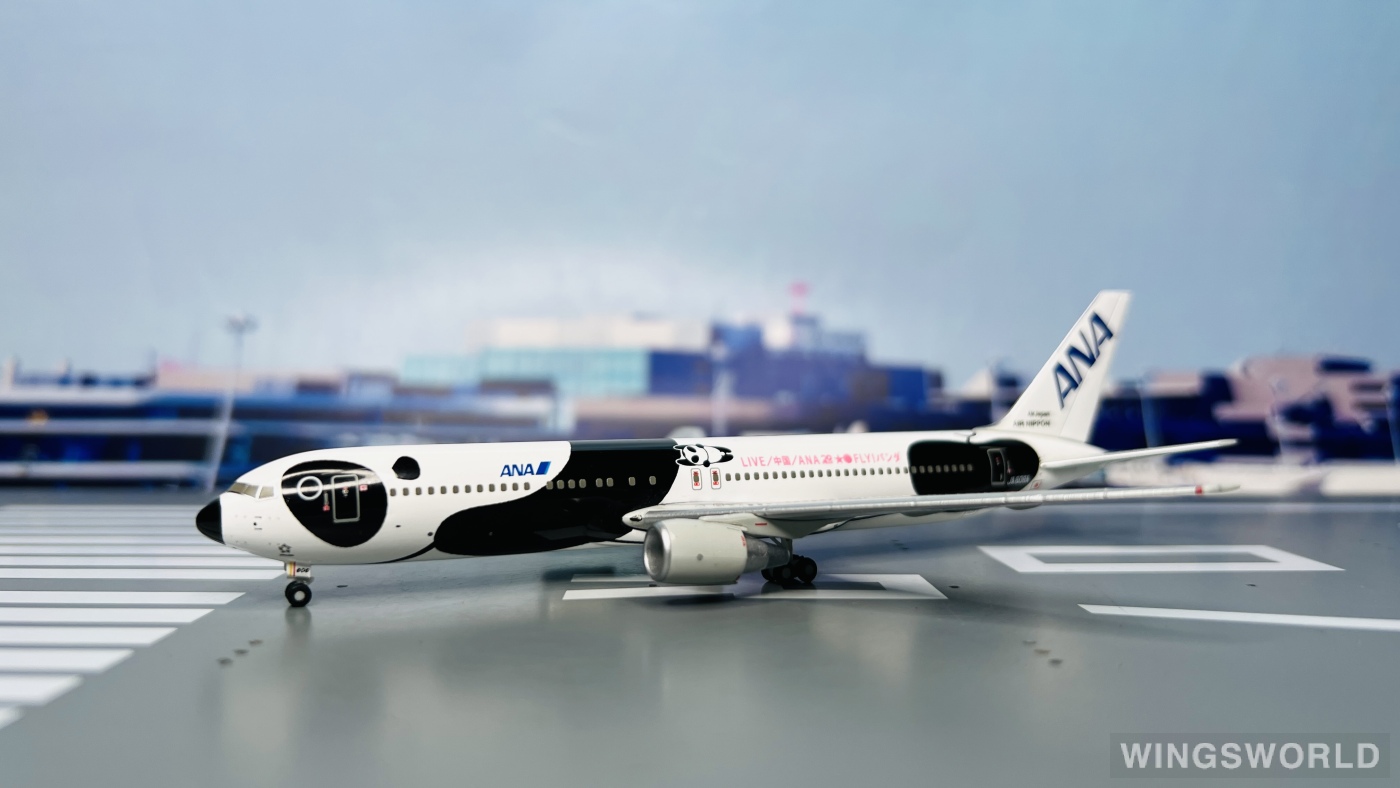 全日空商事/NH40026☆1/400 B767-300ER ANA/FLY！パンダ☆JA606A