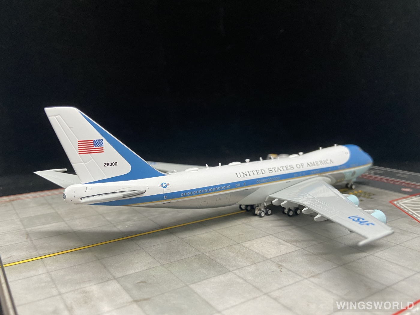 Geminijets 1:400 GJAFO2173 USAF 美国空军 Boeing 747-200 28000