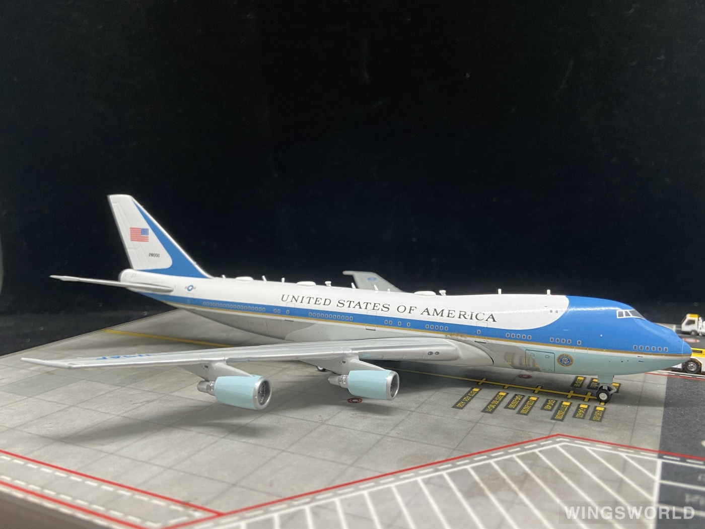 Geminijets 1:400 GJAFO2173 USAF 美国空军 Boeing 747-200 28000