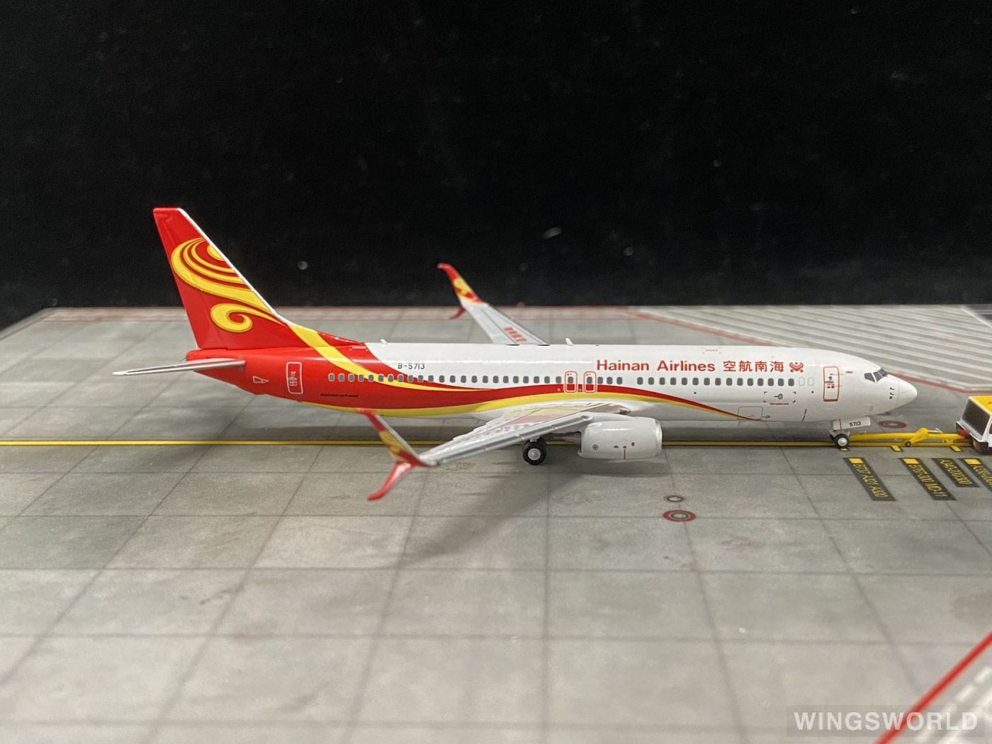 NGmodels 1:400 NG58179 Hainan Airlines 海南航空 Boeing 737-800 B-5713