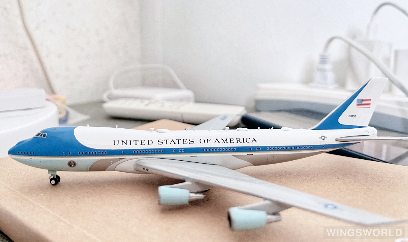 Geminijets 1:400 GJAFO2173 USAF 美国空军 Boeing 747-200 28000