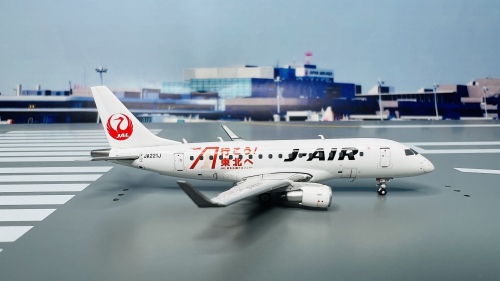 JC Wings JAL ERJ-170 JA221J 1:400 東北へ行こう 訳あり商品 JC Wings Diecast 170-100STD Embraer Tohoku AIR J