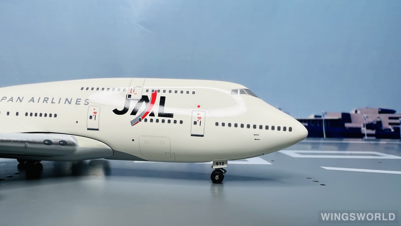 Jet-X 1:400 JXJA005A Japan Airlines 日本航空 Boeing 747-300 JA812J
