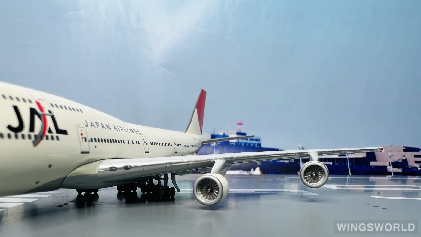Jet-X 1:400 JXJA005A Japan Airlines 日本航空 Boeing 747-300 JA812J