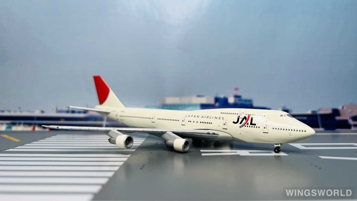 Jet-X 1:400 JXJA005A Japan Airlines 日本航空 Boeing 747-300 JA812J