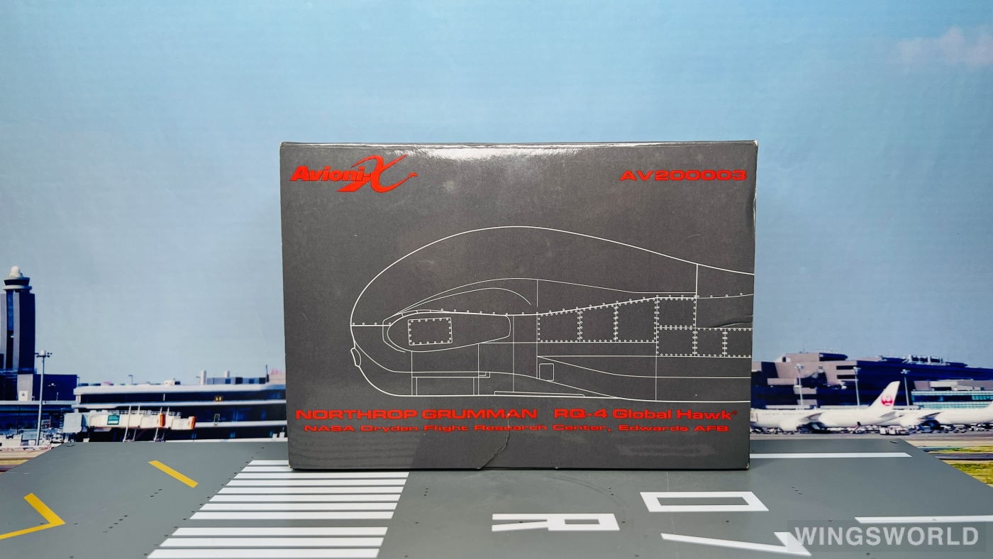 Avioni-X 1:200 AV200003 NASA 美国航空航天局 Northrop Grumman RQ-4 