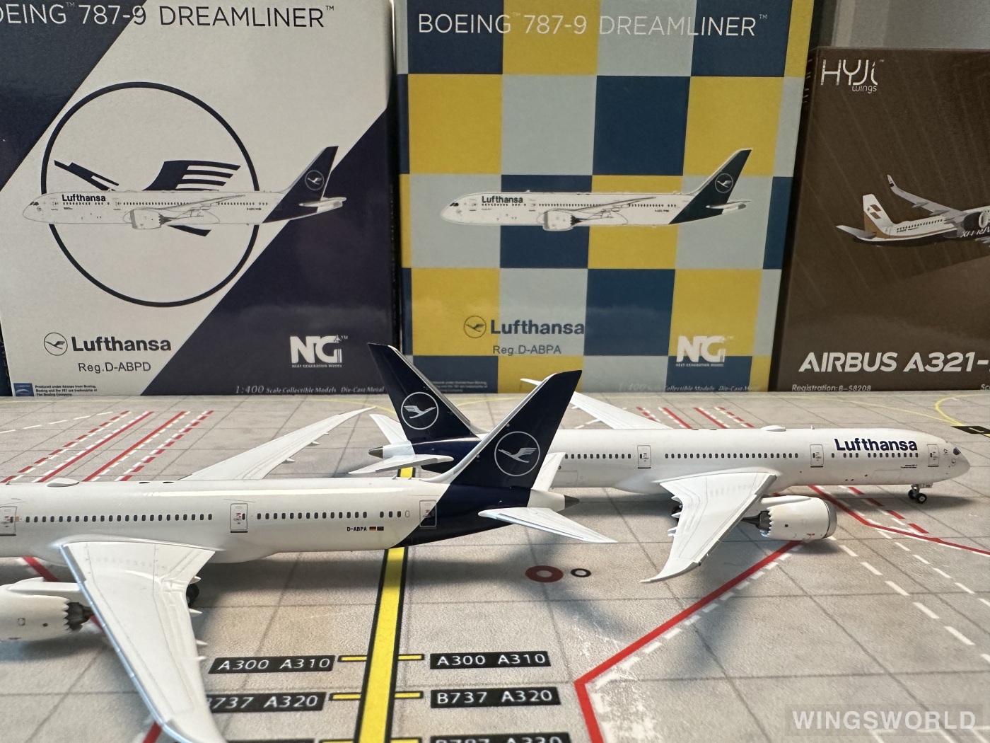 NGmodels 1:400 NG55093 Lufthansa 汉莎航空 Boeing 787-9 D-ABPD