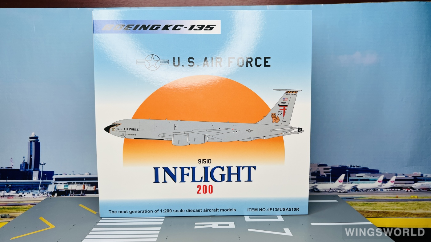 Inflight 1:200アメリカ空軍 空中給油機KC-135 59-1510 Inflight200 1:200 Boeing KC-135 USAF 美国空军IF135USA510R 59