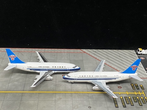 China Southern 中国南方航空 Boeing 737-200 B-2502 YU0007 YU MODEL 1:400