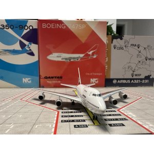 Qantas 澳洲航空 Boeing 747SP VH-EAB  NG07029 NGmodels 1:400