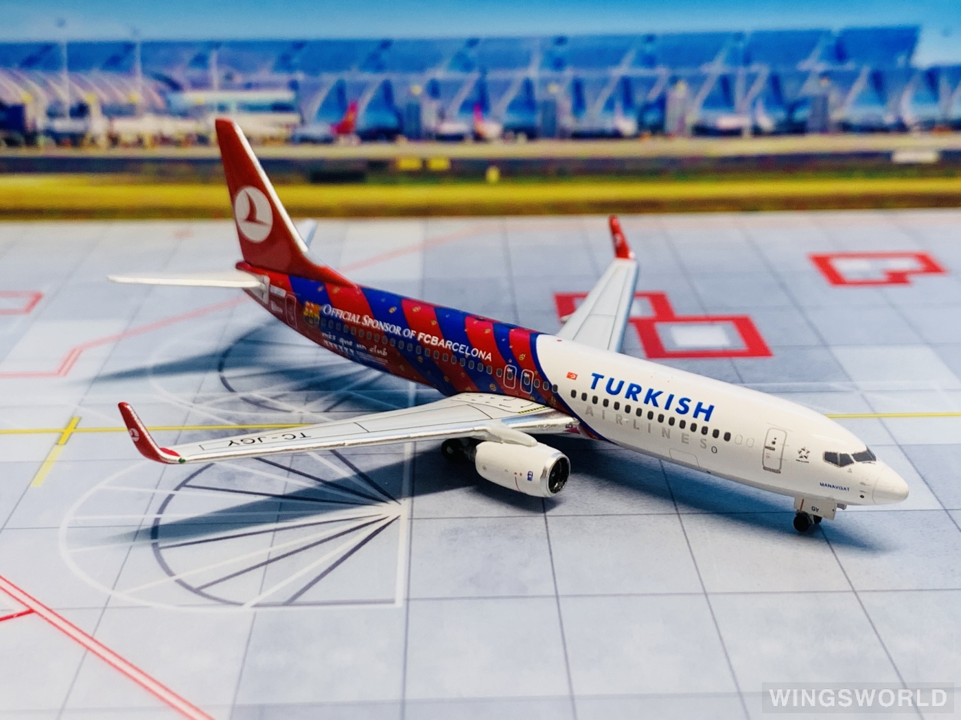 Phoenix 1:400 PH10415 Turkish Airlines 土耳其航空 Boeing 737-800 TC-JGY