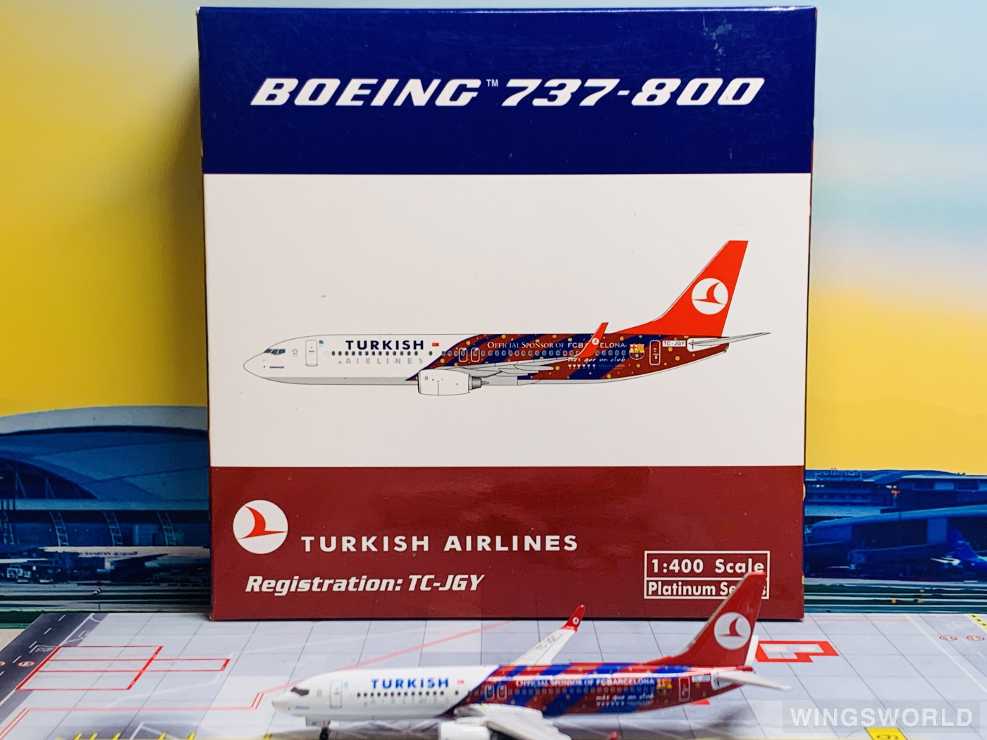 Phoenix 1:400 PH10415 Turkish Airlines 土耳其航空 Boeing 737-800 TC-JGY