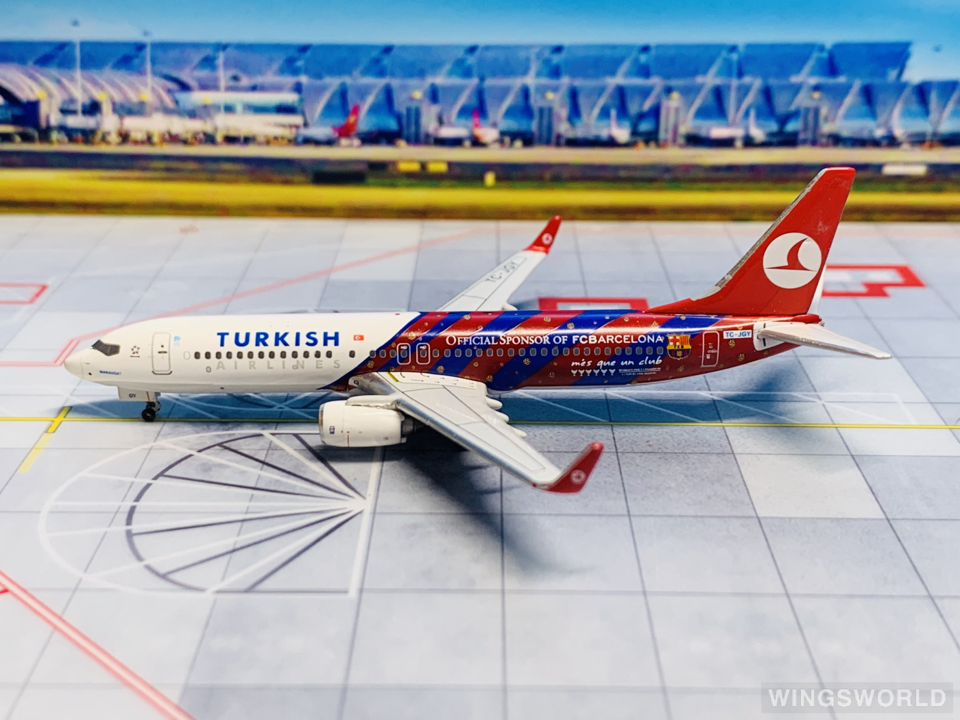 Phoenix 1:400 PH10415 Turkish Airlines 土耳其航空 Boeing 737-800 TC-JGY