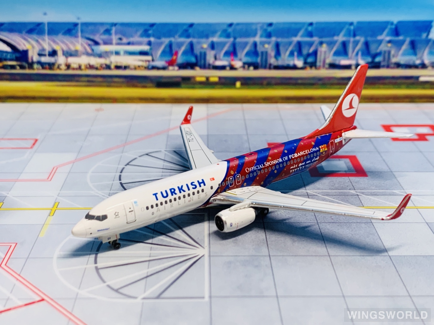 Phoenix 1:400 PH10415 Turkish Airlines 土耳其航空 Boeing 737-800 TC-JGY