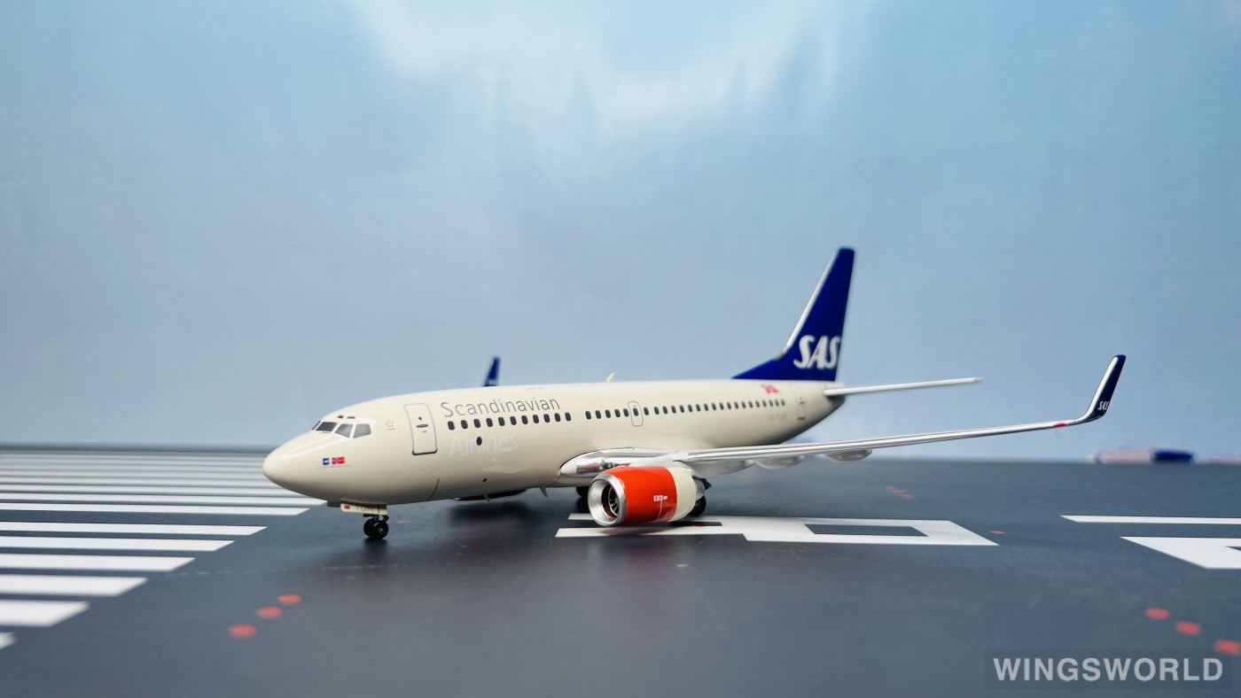 Aviation200 1:200 AV2737006 SAS 北欧航空 Boeing 737-700 LN-TUM
