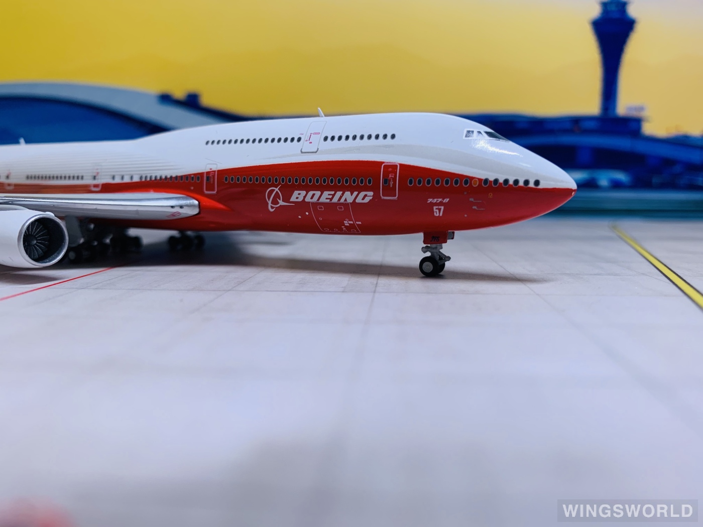 JC Wings 1:400 Boeing 747-8 Boeing 波音公司XX4001 N6067E 日