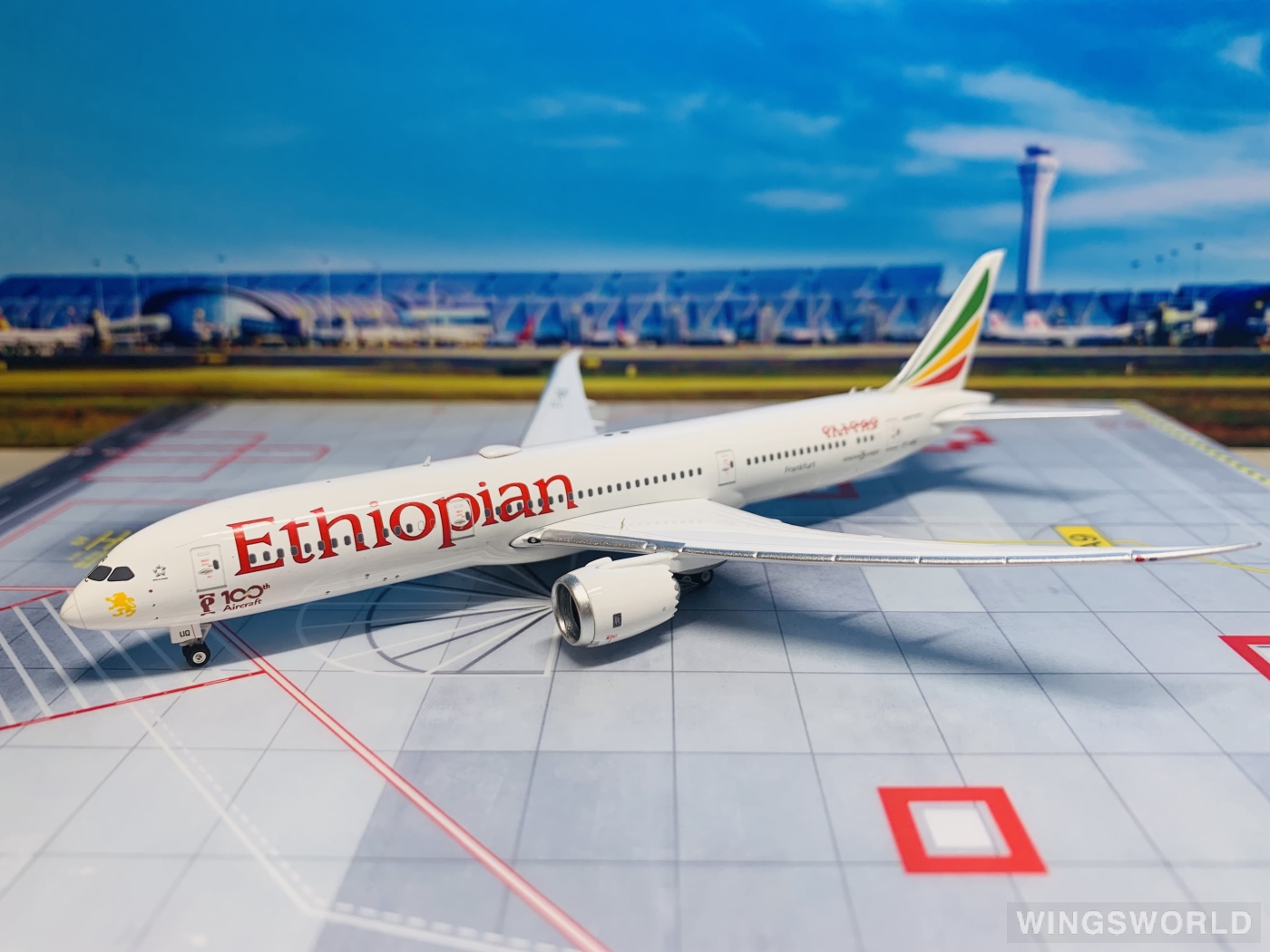 Phoenix 1:400 PH11490 Ethiopian Airlines 埃塞俄比亚航空 Boeing 787-9 ET-AUQ