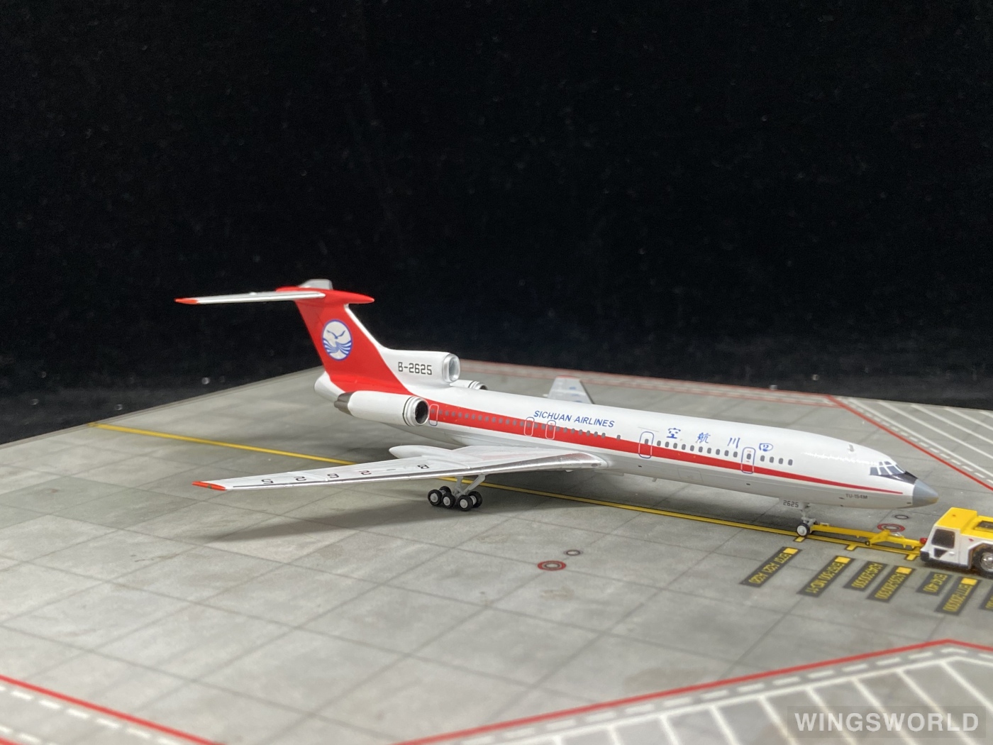 NGmodels 1:400 NG54007 Sichuan Airlines 四川航空 Tupolev Tu-154 B-2625