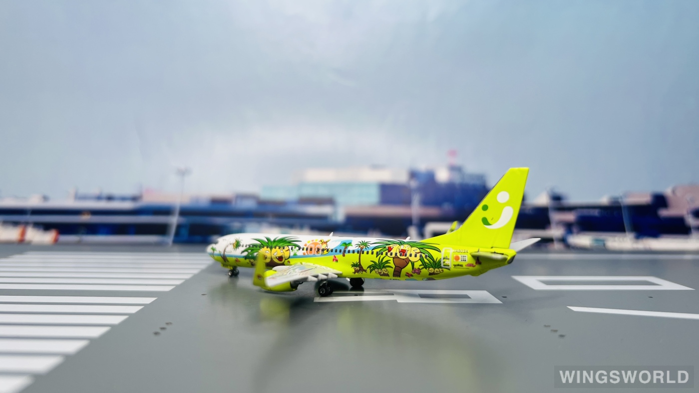 Phoenix 1:400 PH04545 Solaseed Air 空之子航空 Boeing 737-800 JA803X